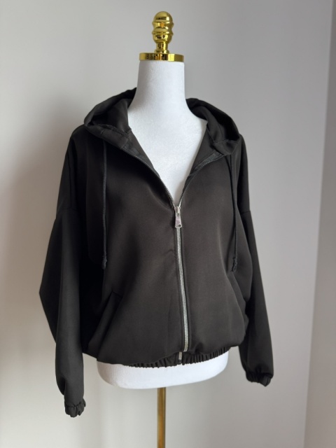 Cienka bluza oversize z kapturem