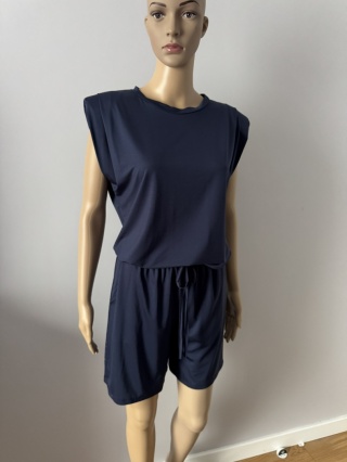 Komplet koszulka i spodenki granat