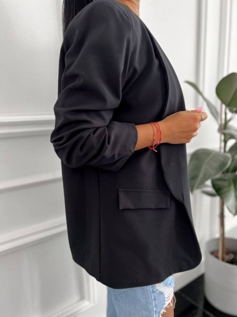 Marynarka z rękawem 3/4 czarna