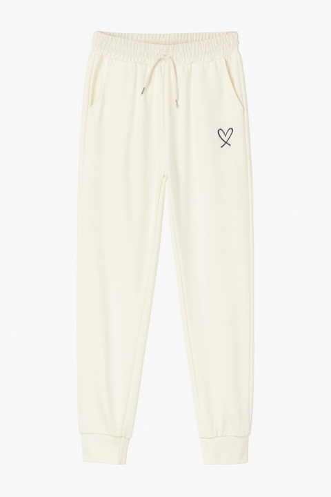 Spodnie dresowe na gumce z kieszeniami