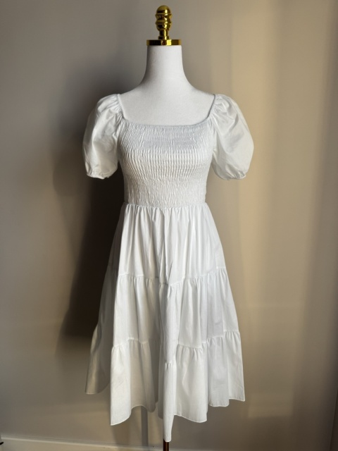 Sukienka z falbanami